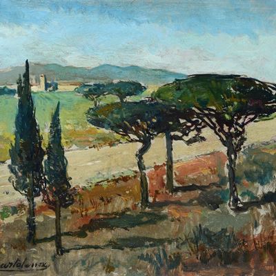 Paesaggio con Alberi
