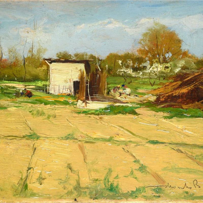 Marcello Broggi - Campo con Cascina
