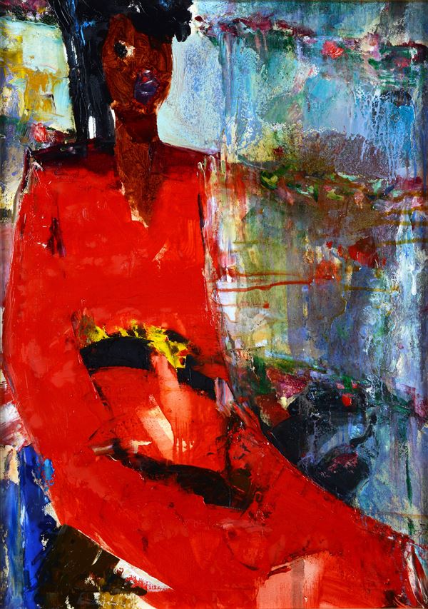 Sandro Trotti - Donna africana (Ritratto di Terry)