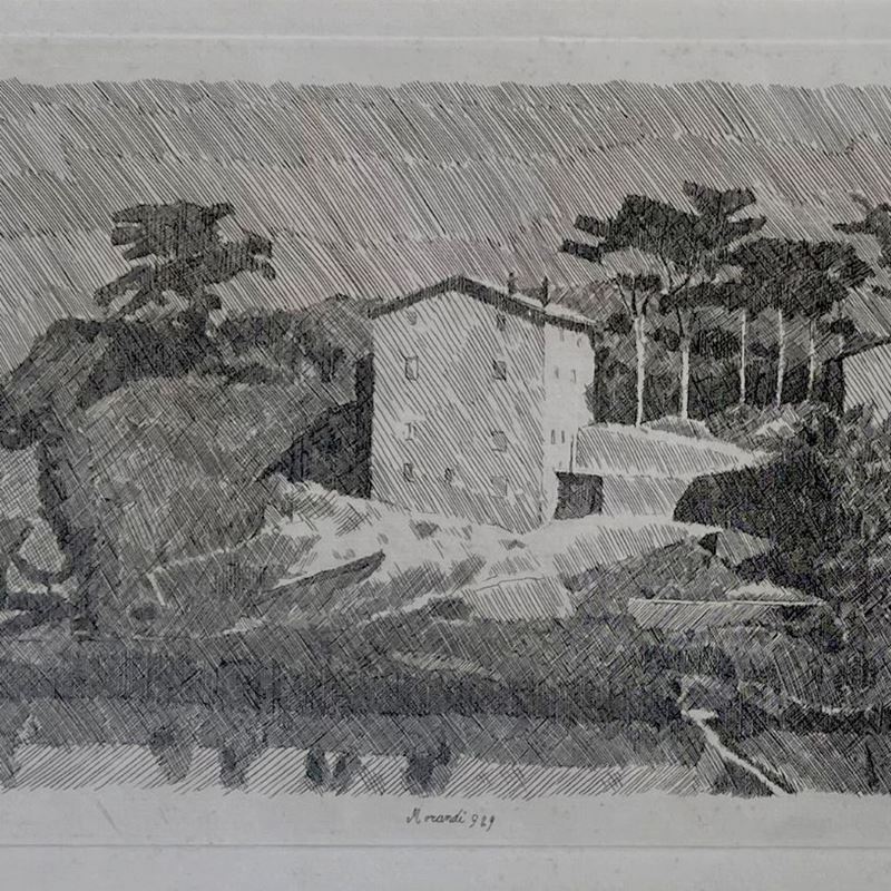 Giorgio Morandi - Casa del Campiaro a Grizzana