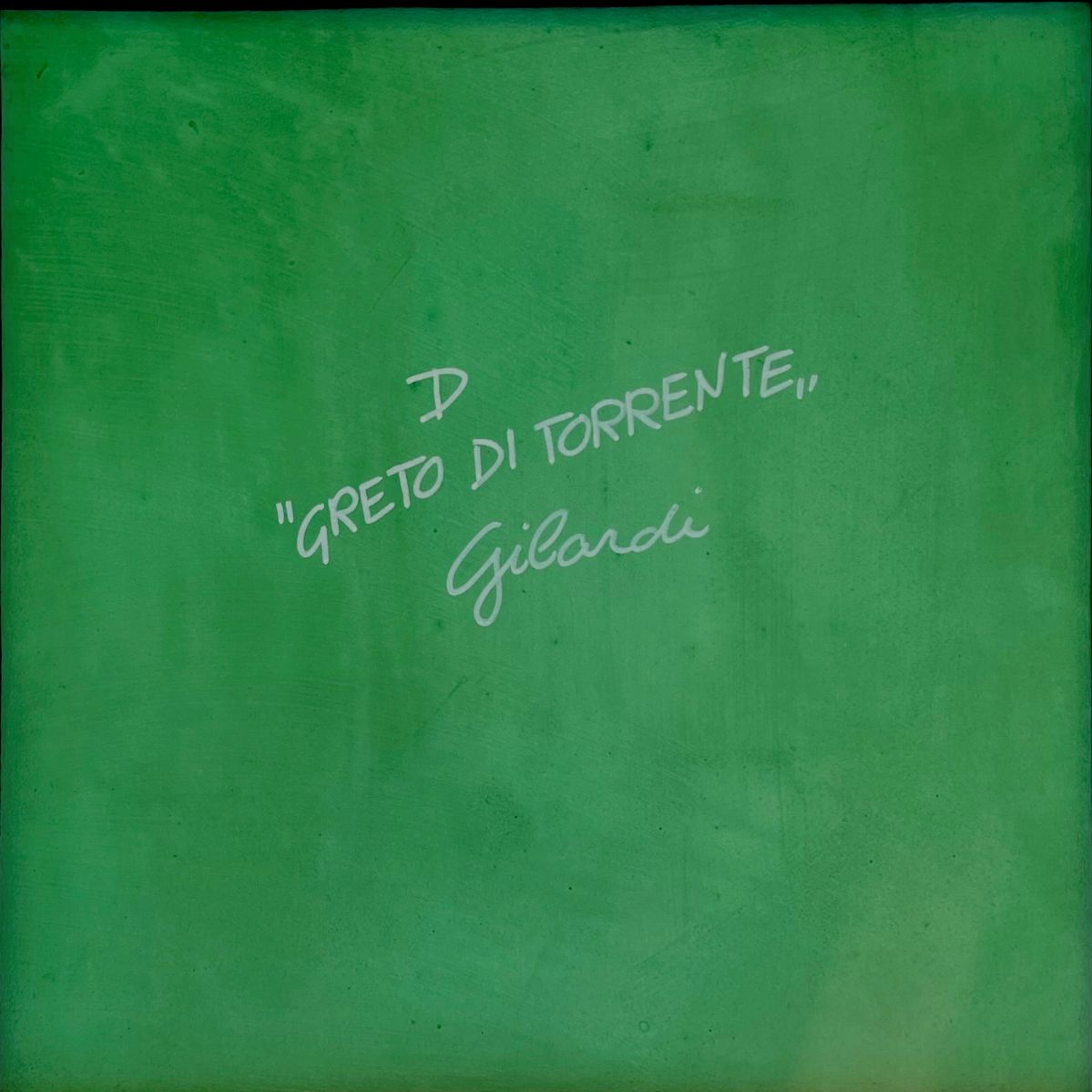 Piero Gilardi - Greto di Torrente