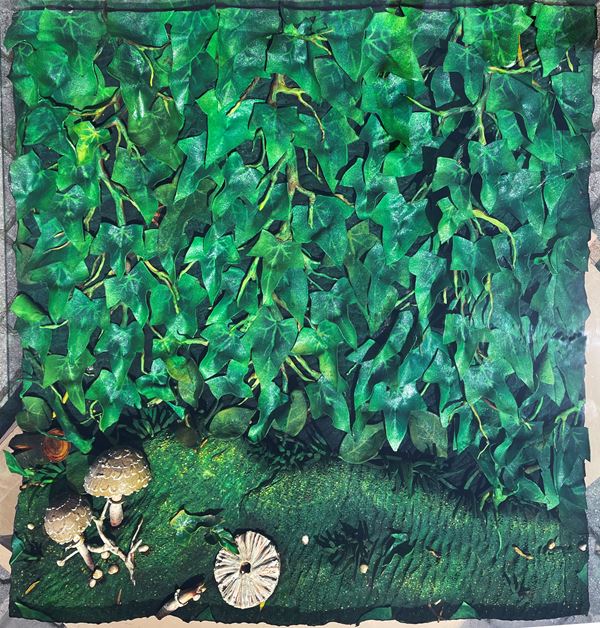 Piero Gilardi - Ivy and mushrooms