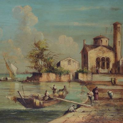 Veduta con Porto