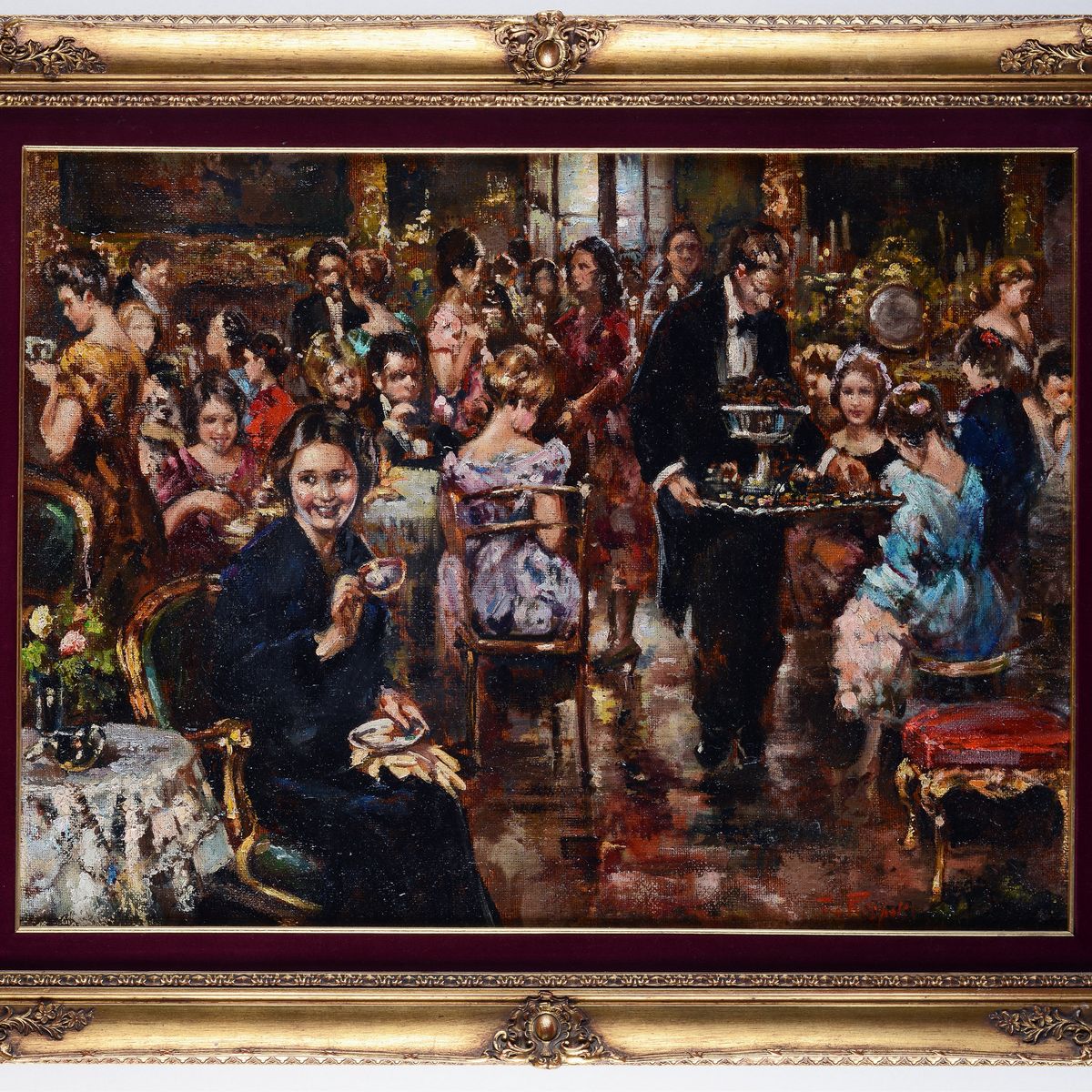 Franco Rispoli - Interno di Cafè