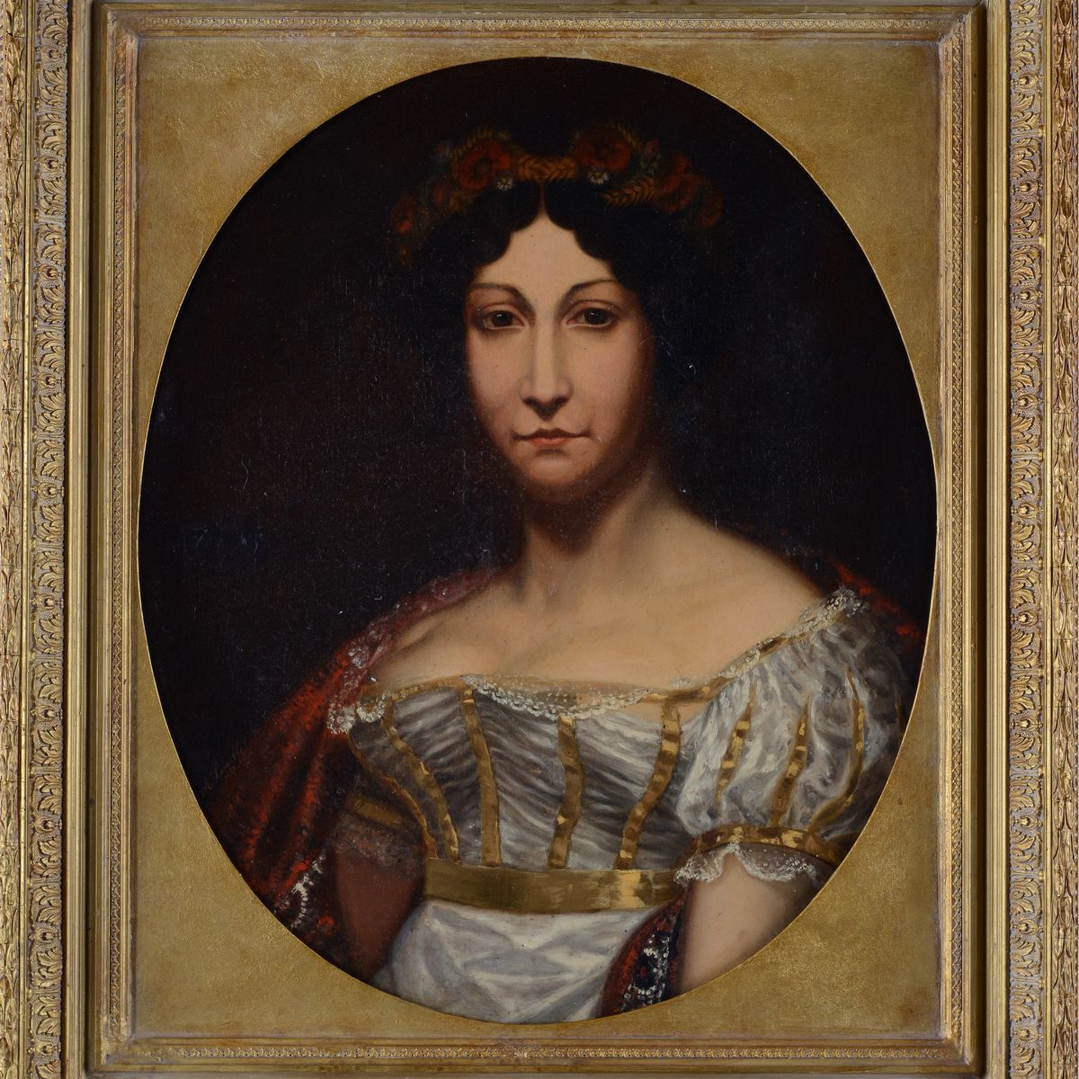 Anonimo, XIX Sec. - Ritratto di Aristocratica