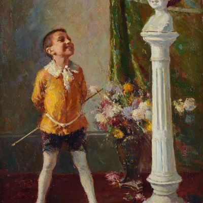 Bambino con Busto