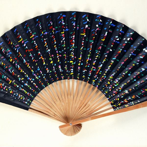 Piero Dorazio - Untitled (fan)