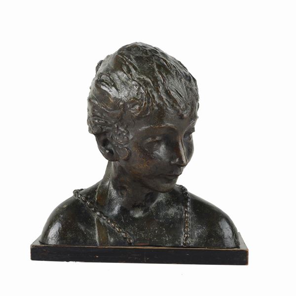 Corrado Vigni - Busto di giovane donna