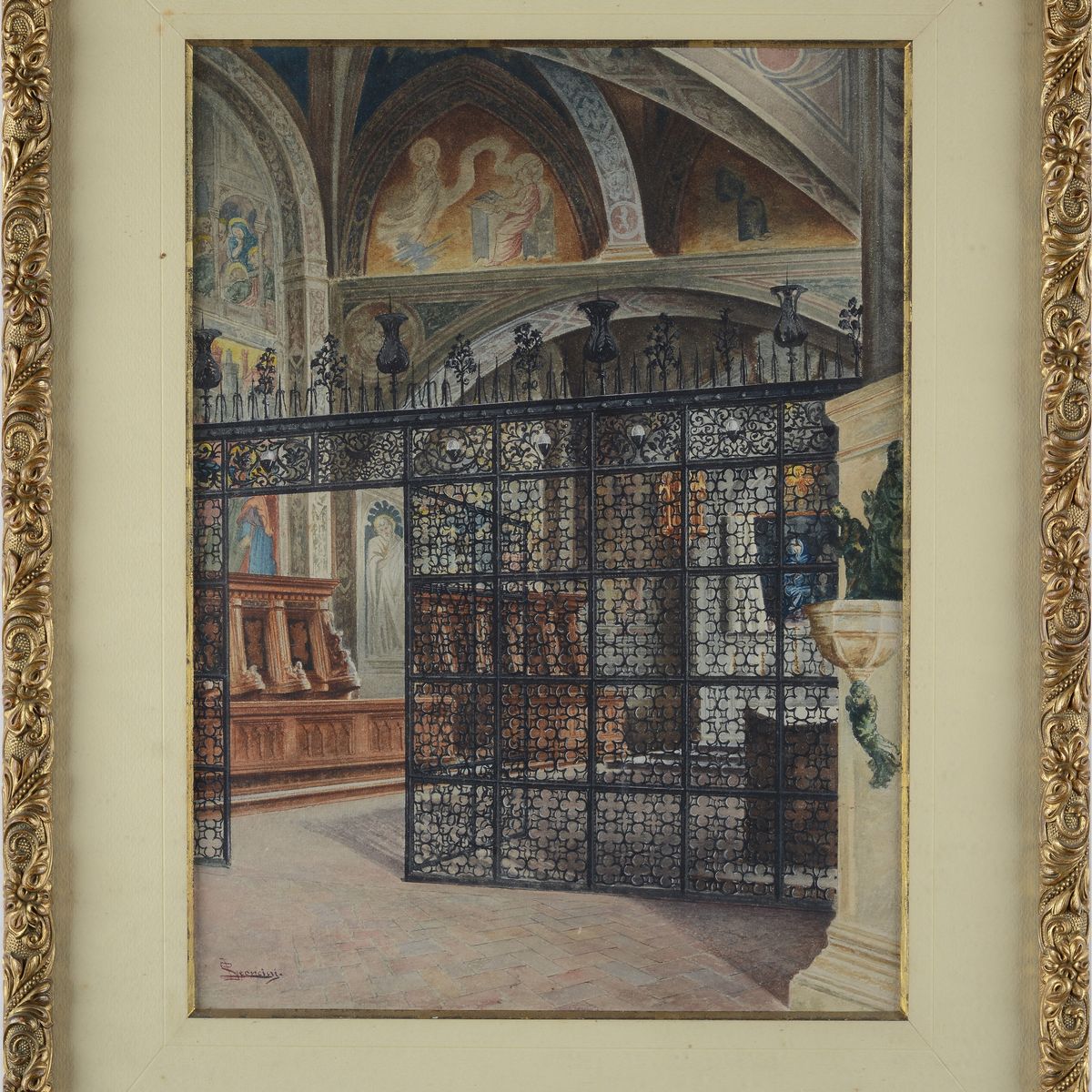 Leo Leoncini - Interno del Duomo di Siena