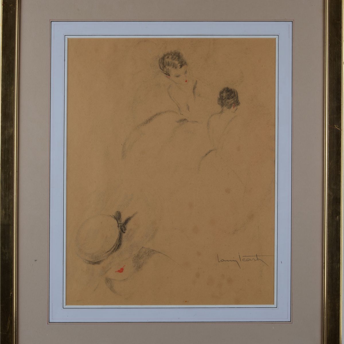 Louis Icart - Studi di Figure Femminili