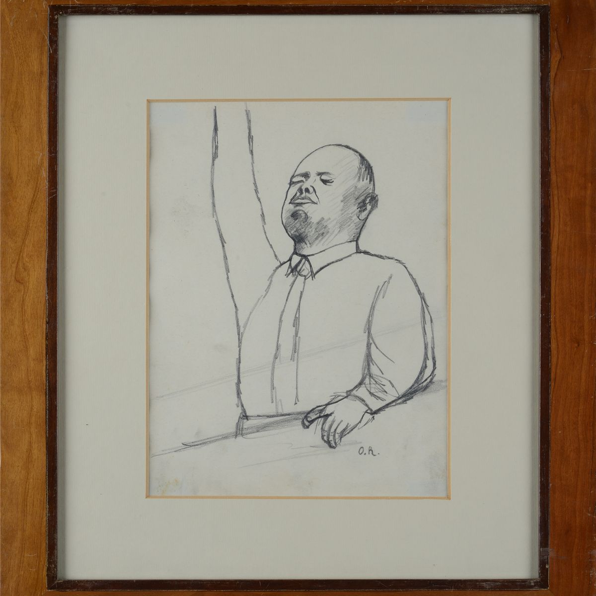 Ottone Rosai - Ritratto del Duce