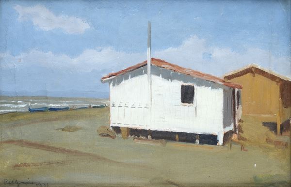 Anonimo, XX sec. - On the beach