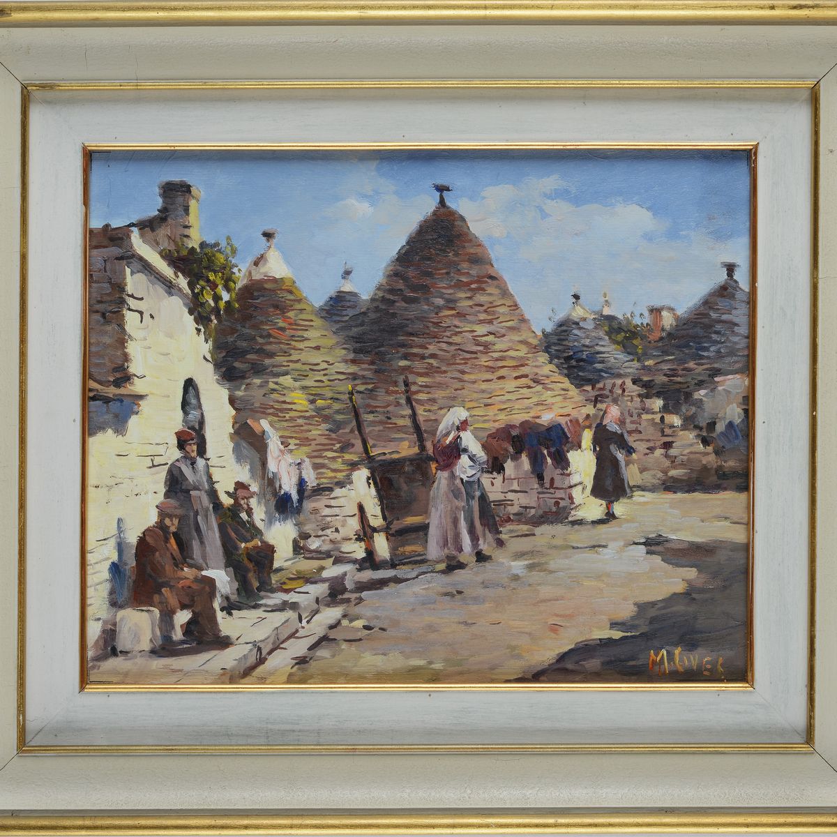 Marino Cives - Paesaggio con Trulli