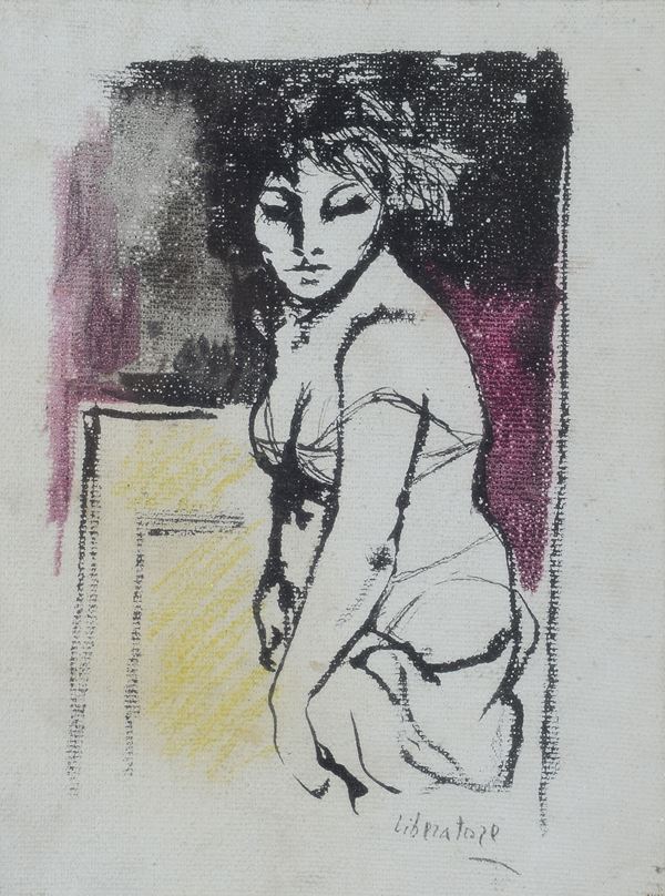 Fausto Maria Liberatore - Nude of woman