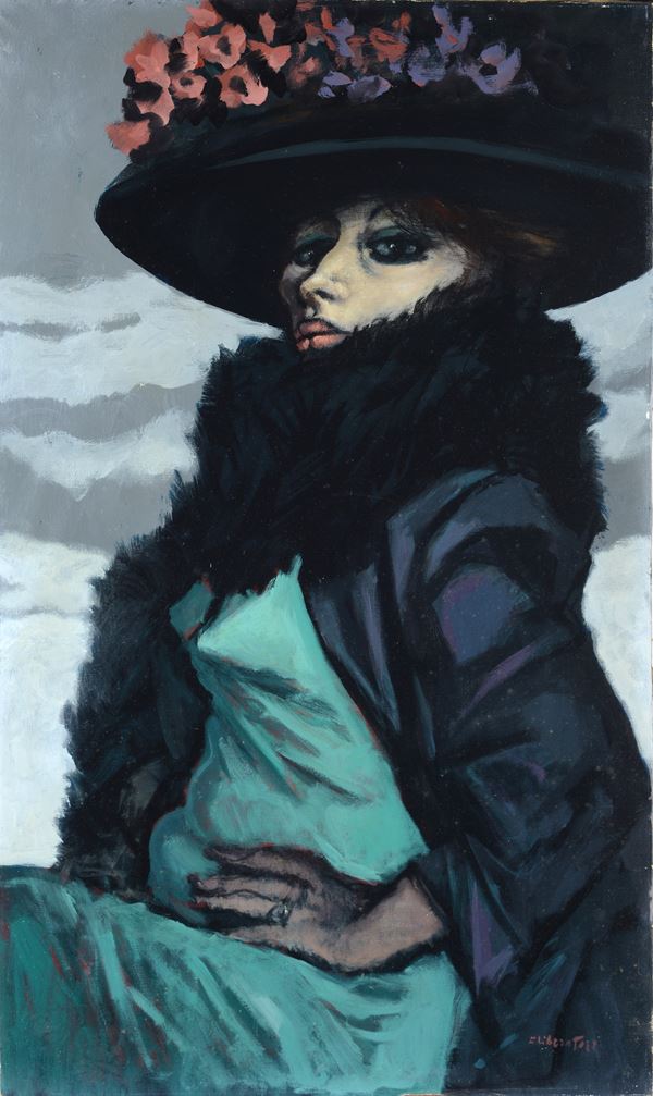 Fausto Maria Liberatore - Lady with hat