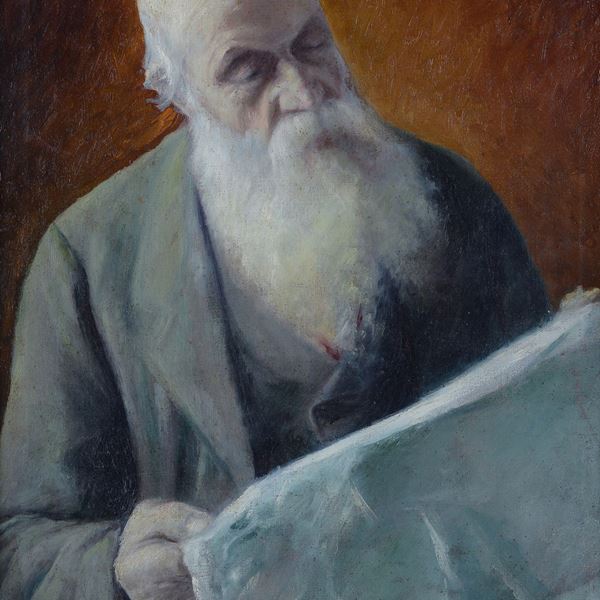 Noel Quintavalle - Old man reading