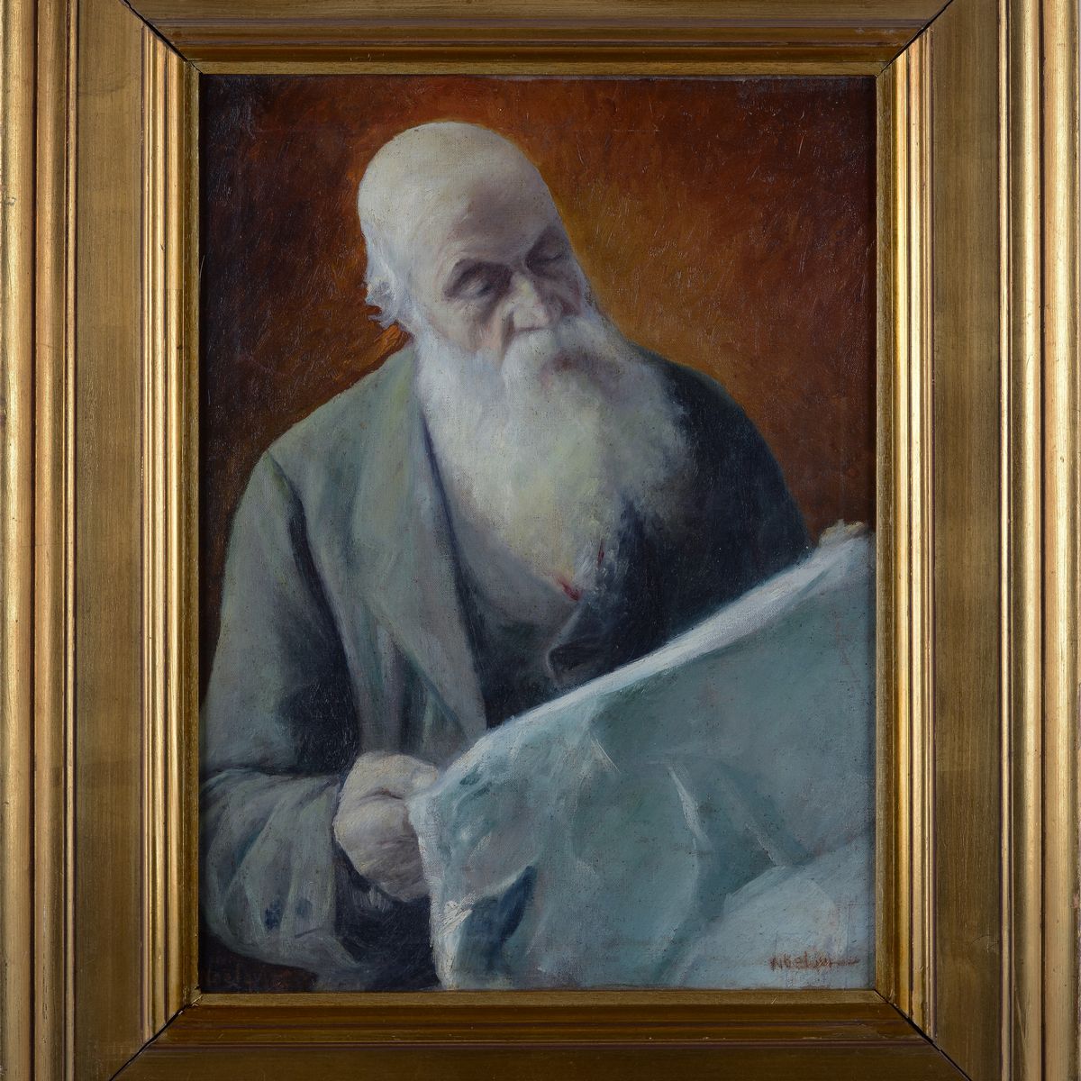 Noel Quintavalle - Vecchio che Legge