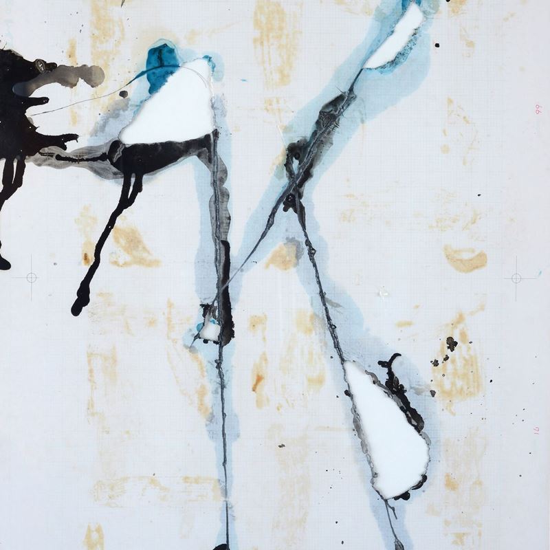 Shozo Shimamoto - Senza Titolo