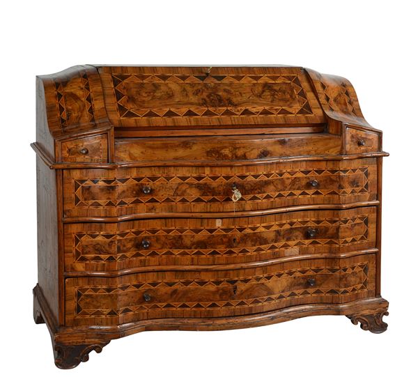 Folding chest of drawers