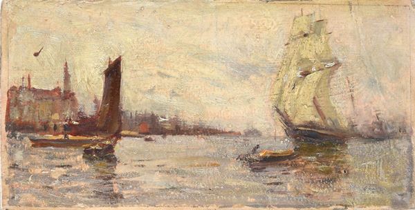 Anonimo, XX sec. - Sailing ship