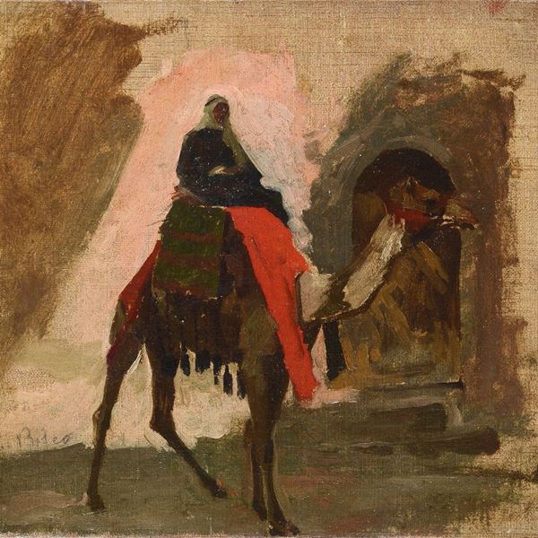 Carlo Biseo - Beduino sul cammello