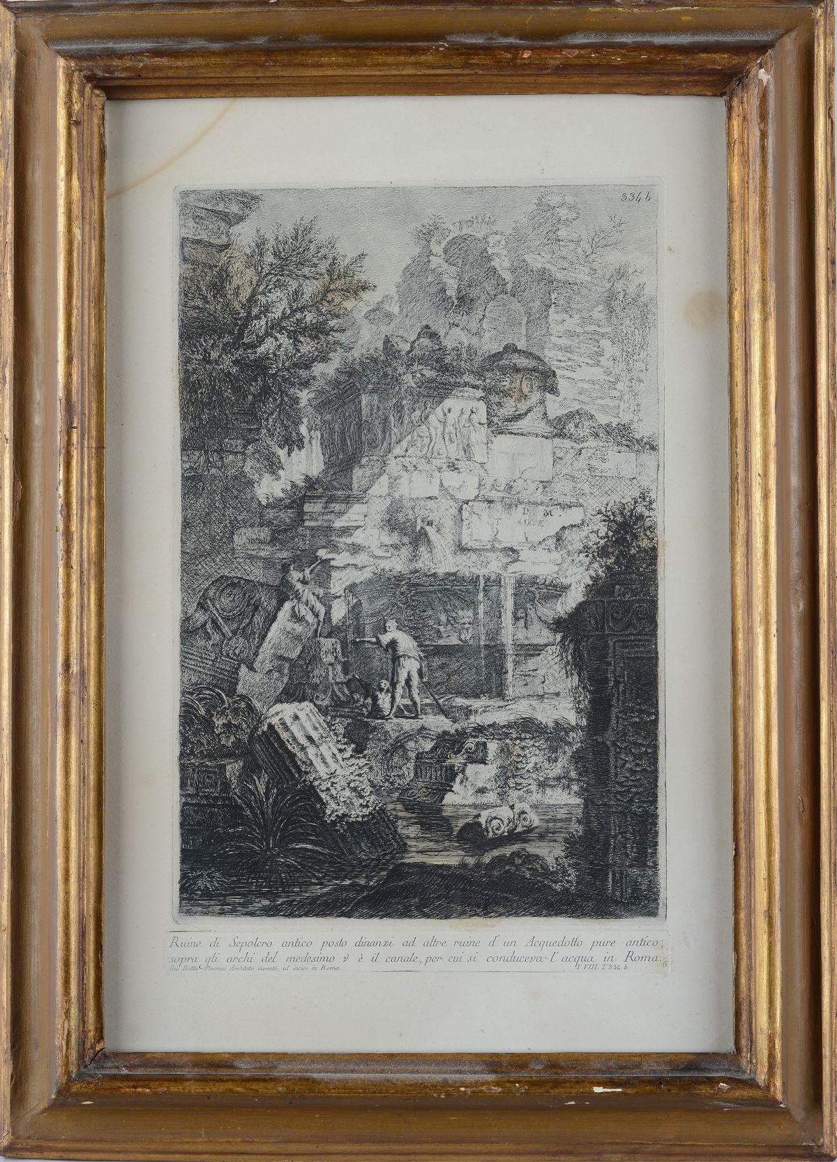 Giovanni Battista Piranesi - Coppia di Acqueforti