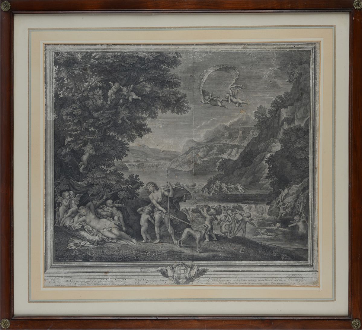 Étienne Baudet - Venere e Adone (da Francesco Albani)