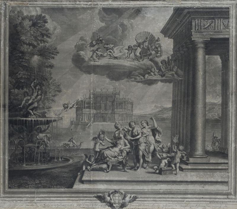 Étienne Baudet - La Toeletta di Venere (da Francesco Albani)