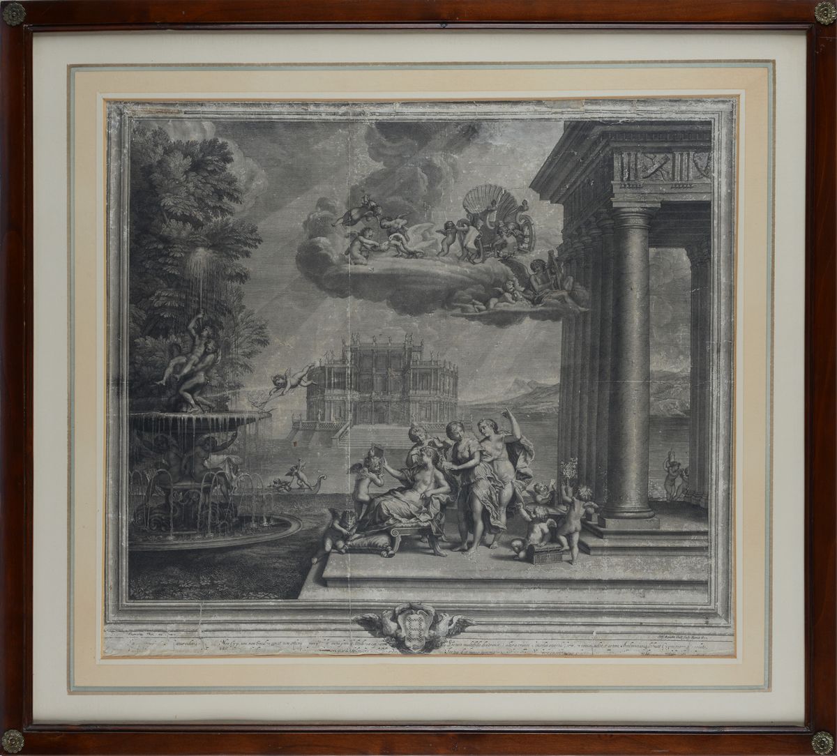 Étienne Baudet - La Toeletta di Venere (da Francesco Albani)