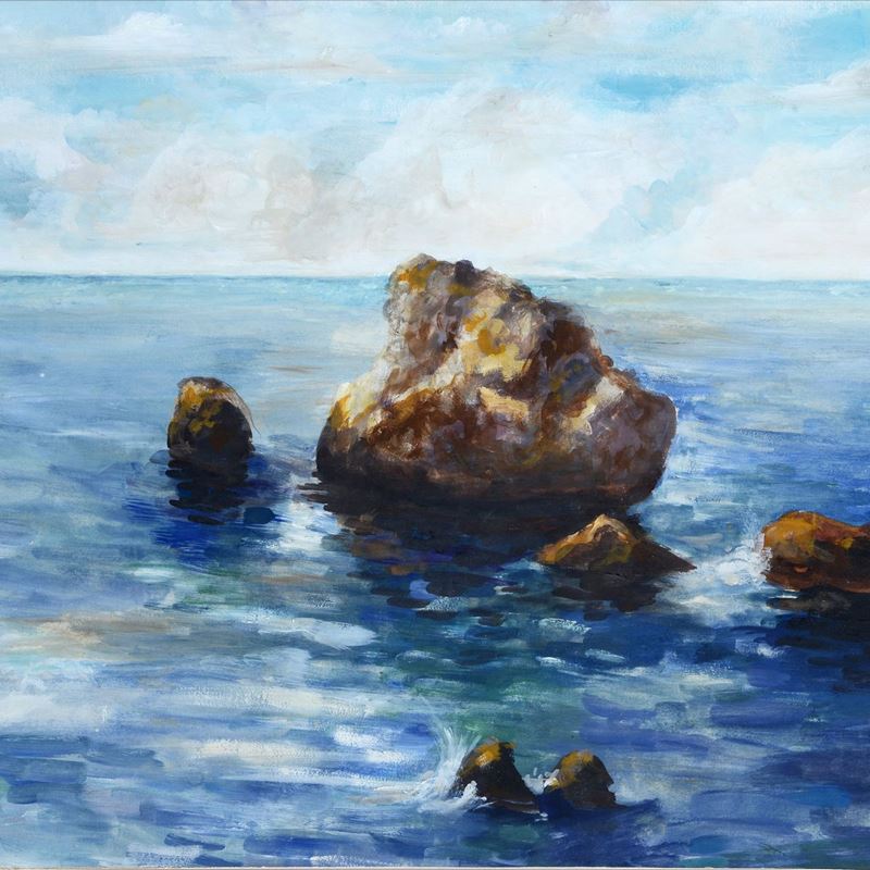 Linda Ferrario - Marina con Scogli