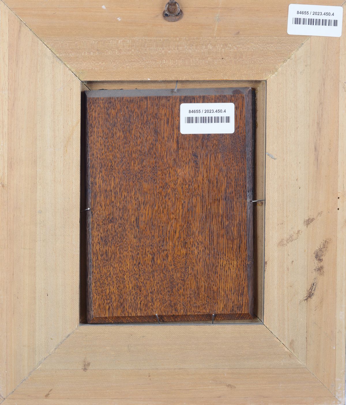 Scuola Fiamminga, XVII Sec. - Interno con Bevitore