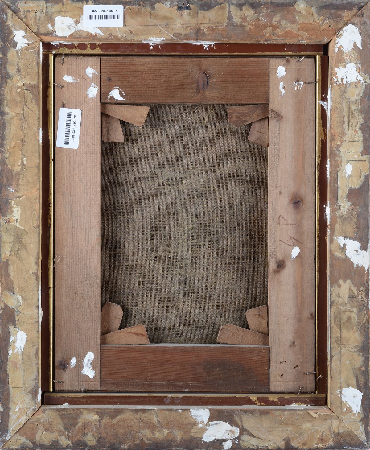 Scuola Romana, XVII Sec. - Cristo e la Samaritana al Pozzo