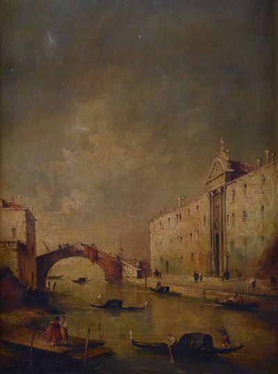 Rio dei Mendicanti (da Francesco Guardi)