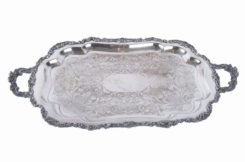 Guantiera in Metallo Argentato