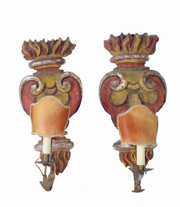 Pair of sconces