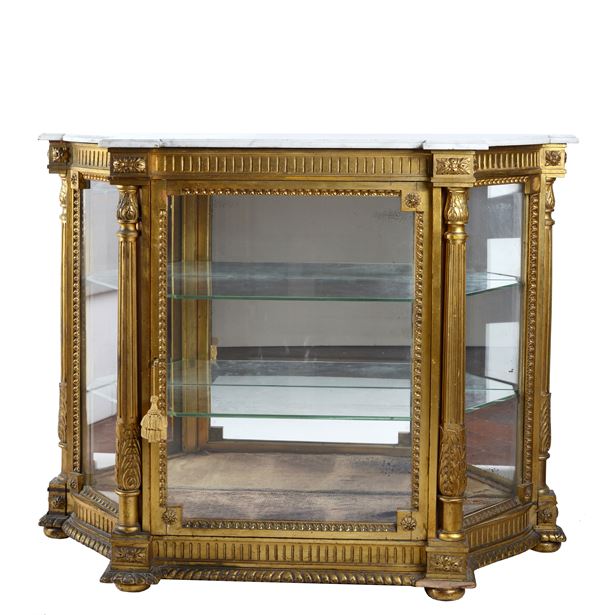 Crystal cabinet  - Auction ANTIQUES, AUTHORS OF XIX AND XX CENTURY - I - Galleria Pananti Casa d'Aste