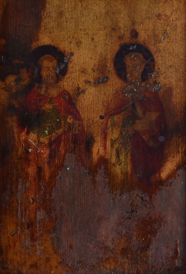 Anonimo, XX sec. - Two Saints