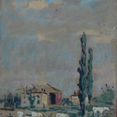 Paesaggio con Gregge