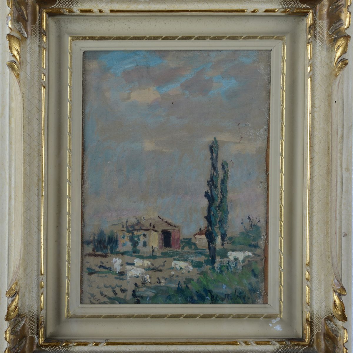 Galileo Gattabriga - Paesaggio con Gregge