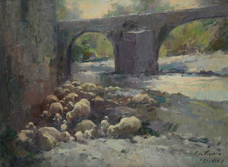Giulio da Vicchio - Paesaggio Campestre