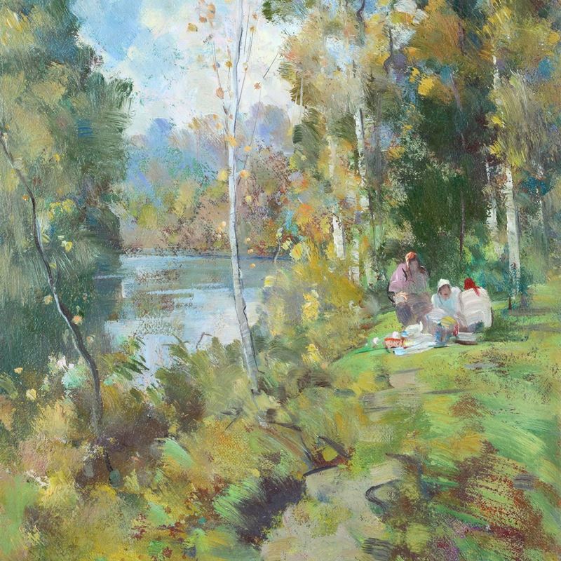 Giulio da Vicchio - Merenda Nell'argine del Fiume