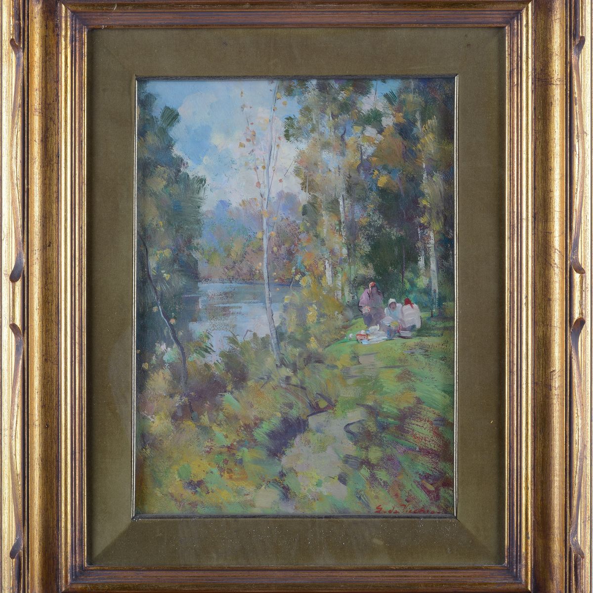 Giulio da Vicchio - Merenda Nell'argine del Fiume