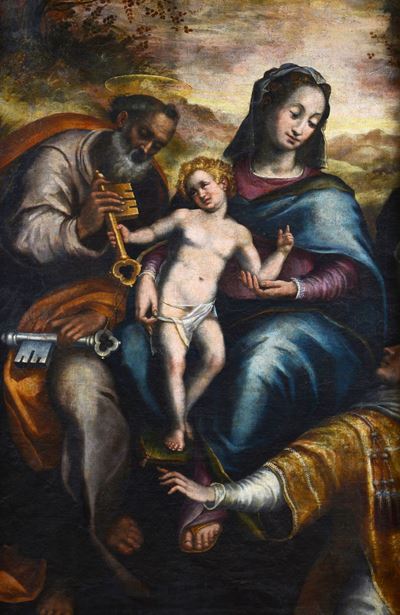 Madonna con Bambino tra i Santi Pietro e Diacono