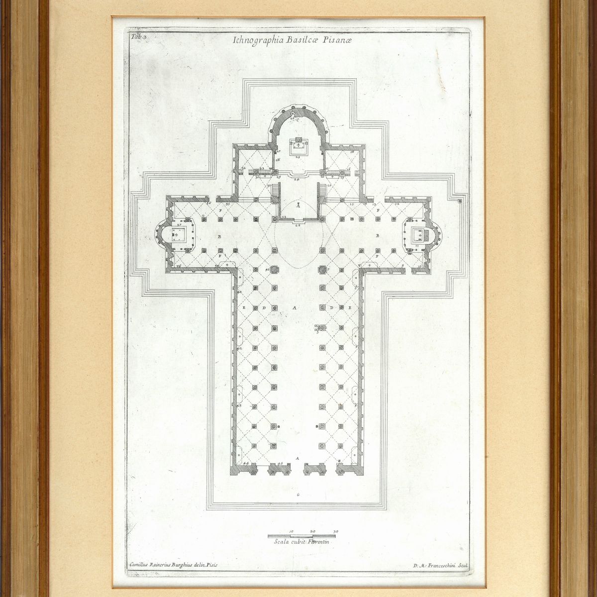 Anonimo, XVIII Sec. - Prospetti Architettonici dei Monumenti di Pisa