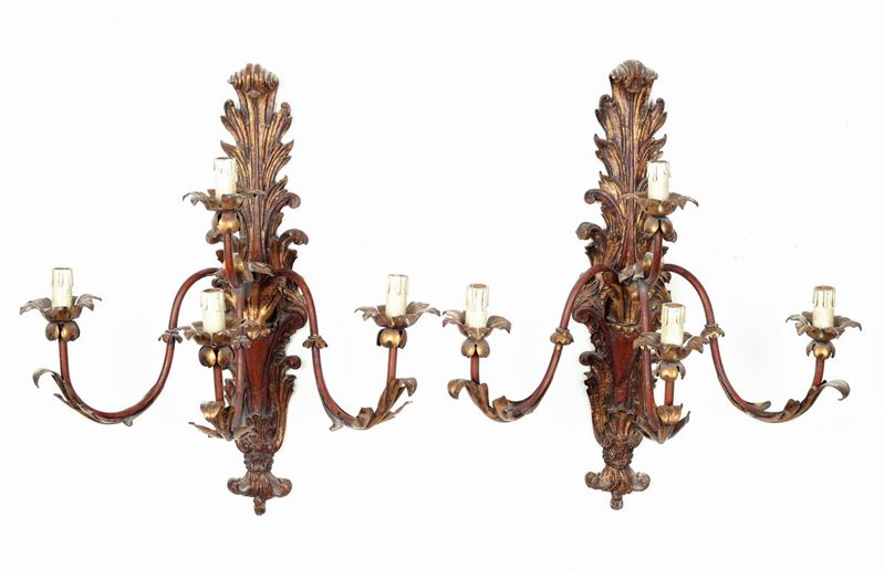 Coppia di Appliques