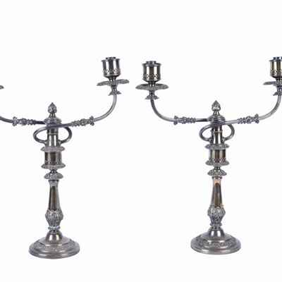 Coppia di Grandi Candelabri