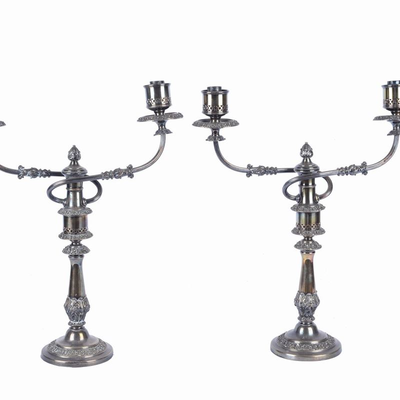 Coppia di Grandi Candelabri