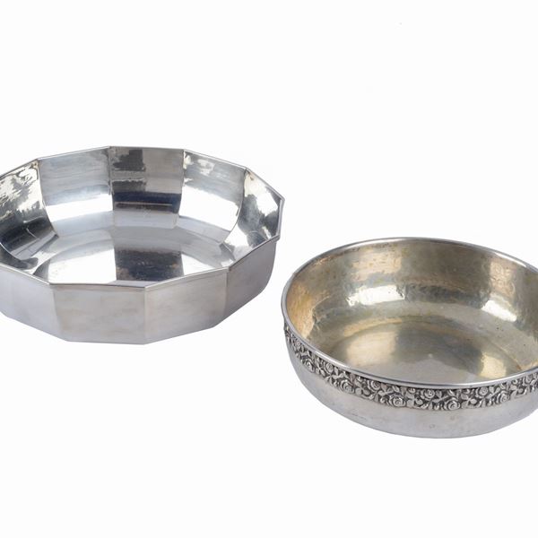Due cestini  - Auction ANTIQUES, SILVER - Galleria Pananti Casa d'Aste