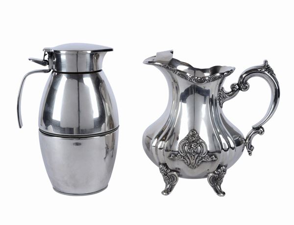 Accessori per la tavola in metallo argentato