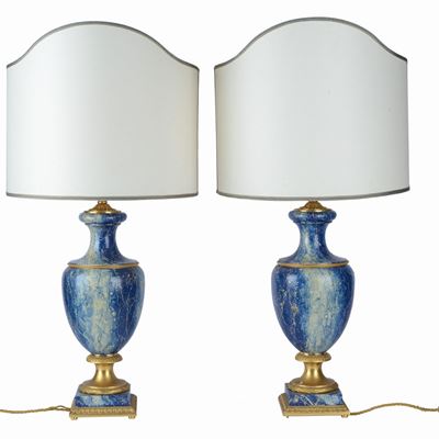 Coppia di Lumi da Tavolo